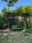 A Grape Vine Arbour Swing